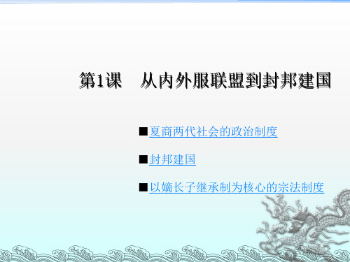 从内外服联盟到封邦建国