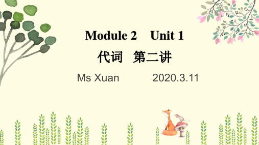 代词第二讲课件