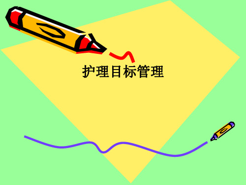 护理目标管理PPT课件