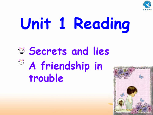 牛津高中英语M5U1 Reading