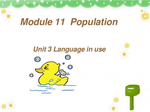 Module 11  Population