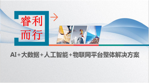 AI+大数据+人工智能+物联网平台整体解决方案