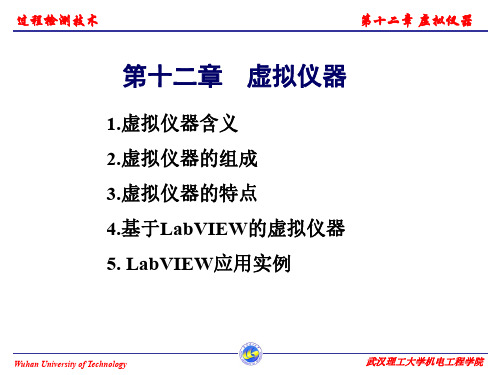 虚拟仪器(实例演示)