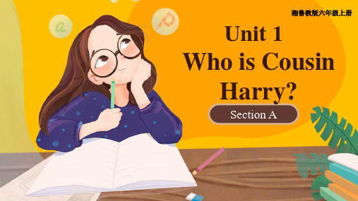 湘鲁教版小学六年级英语上册 U1 Who is Cousin Harry？Section A 课件