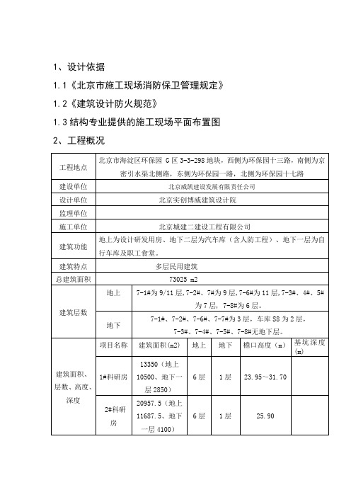 临时用水施工方案
