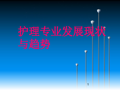 中国护理现状与趋势 ppt课件