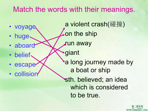 高二英语Unit12 Vocabulary课件