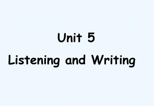 人教版高中英语选修6 Unit 5 The power of nature period 4 课件2 (共15张PPT)