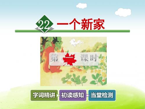 一个新家PPT