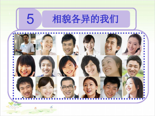 六年级上册科学-相貌各异的我们-教科版(共25张)-PPT课堂课件
