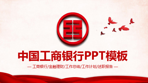 中国工商银行PPT模板