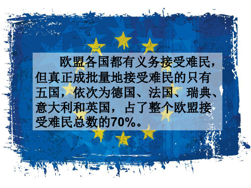 欧洲各国对难民潮的态度