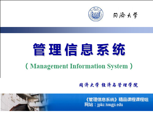 管理信息系统精品课程MIS