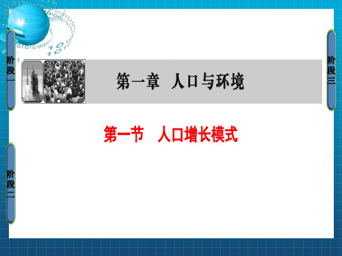2016_2017学年高中地理第1章人口与环境第1节人口增长模式课件湘教版必修