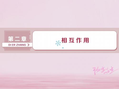 新课标2019届高考物理一轮复习第2章相互作用第一节重力弹力摩擦力课件20180905151
