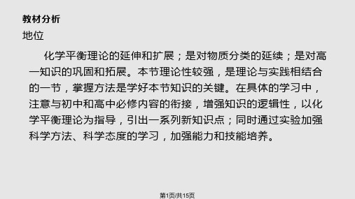 高二化学化学反应原理PPT课件