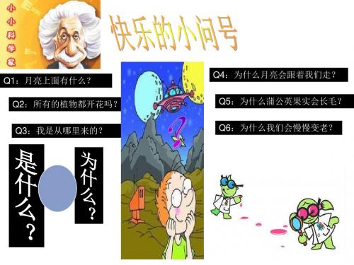 五年级上科学课件-快乐小问号-教科版