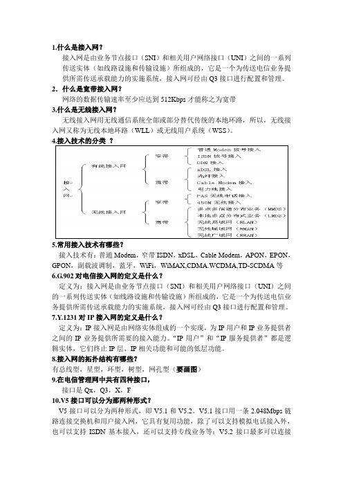 接入网