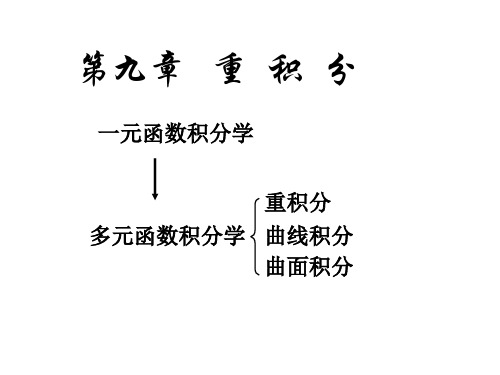 第1节 二重积分的概念与性质