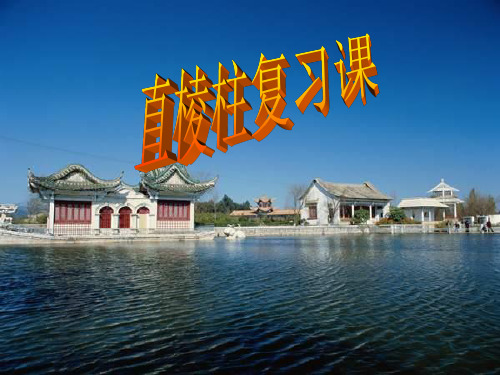 直棱柱复习课PPT课件
