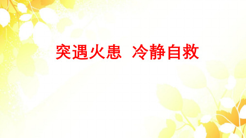 优质课一等奖初中安全教育《预防和应对火灾伤害事故发生》 (7)