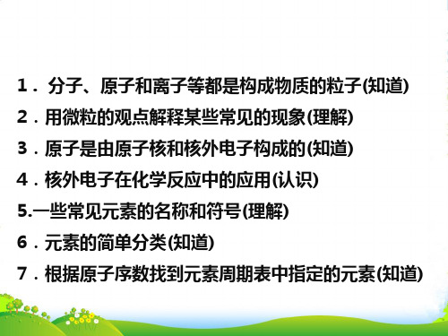 沪教版九年级上册化学 3.4 整理与复习 课件 (共17张PPT)