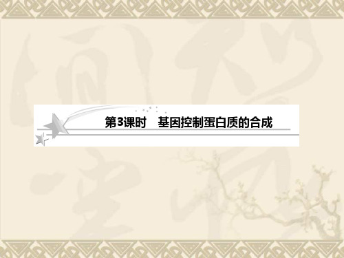 高考生物苏教版二轮复习课件2-3-3