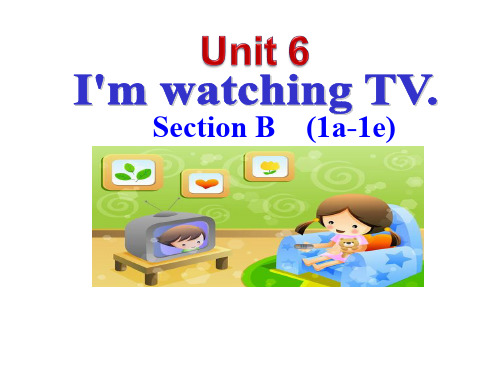 人教英语七年级下册Unit6SectionB1a-1e(共20张PPT)