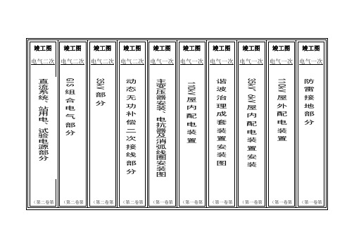 档案袋标签