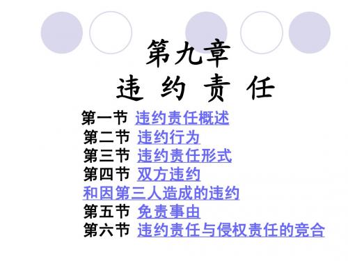 10第九章违约责任