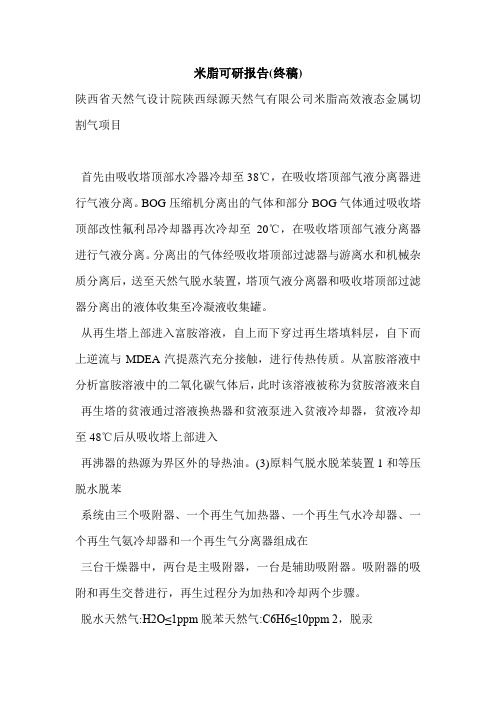 米脂可研报告(终稿)