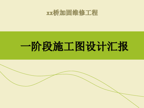 桥加固维修工程评审汇报材料