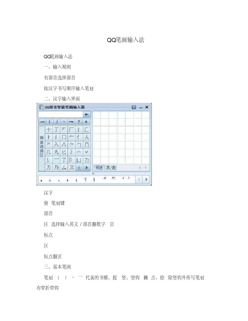 qq笔画输入法