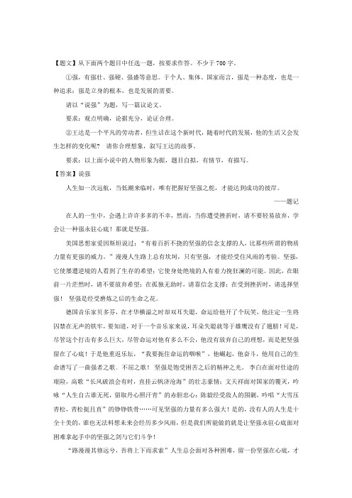 北京市丰台区2018届高三下学期5月综合练习(二模)语文试题