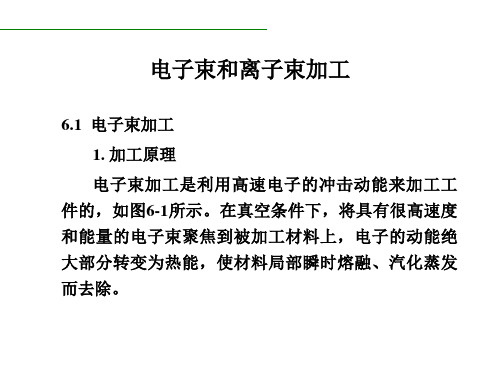 特种加工技术课件：电子束和离子束加工