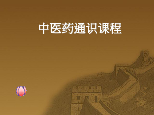 中医药通识课程