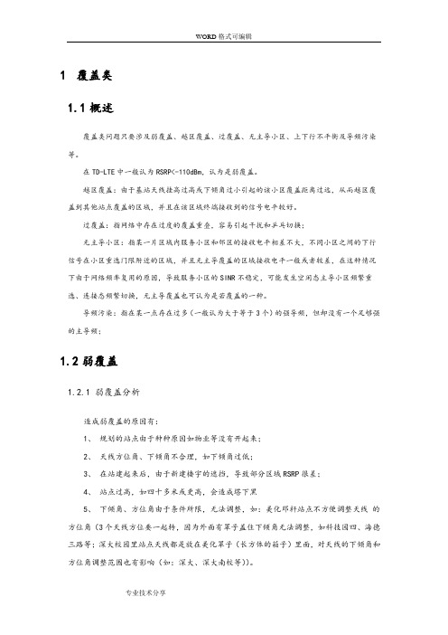 LTE路测案例分析