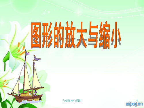图形的放大与缩小1完整ppt课件