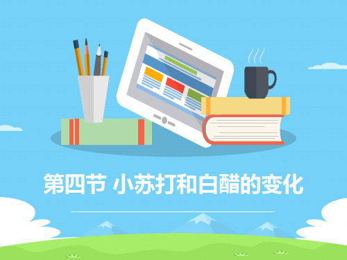 《小苏打和白醋的变化》物质的变化PPT教学课件【精选推荐下载】