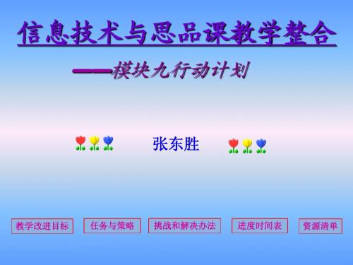 模块九行动计划