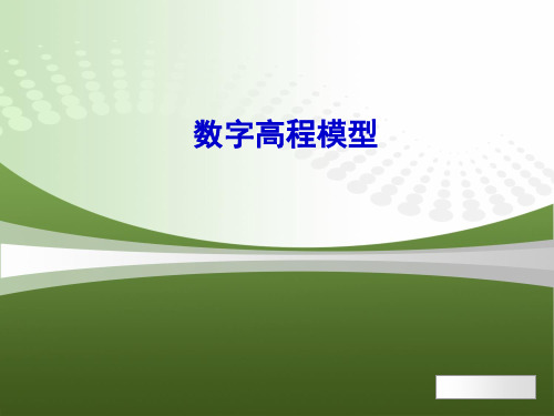 数字高程模型