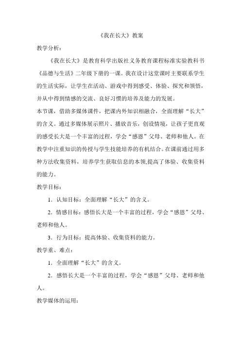 我在长大