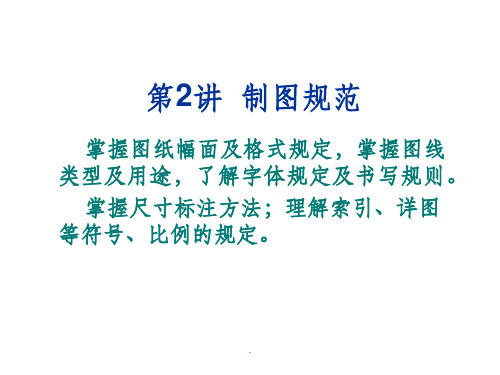 园林制图规范