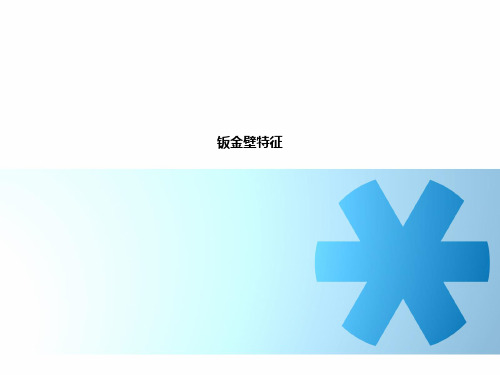 钣金壁特征