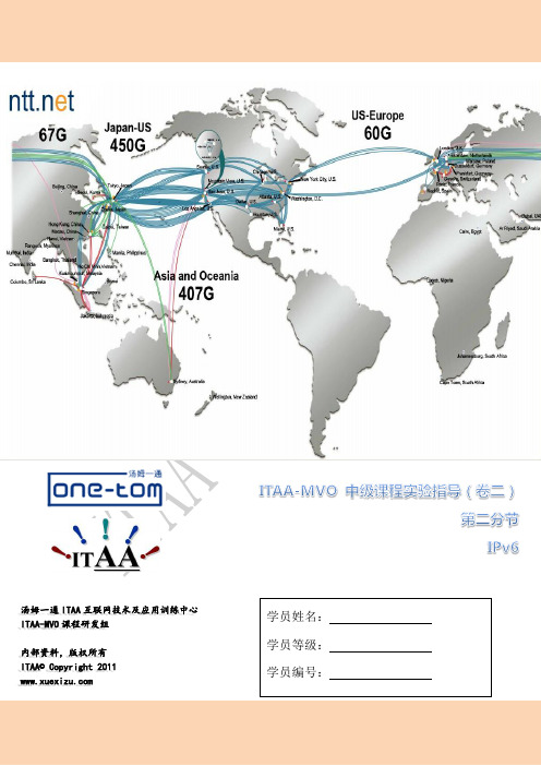 Juniper JUNOS IPv6 中文版实验手册