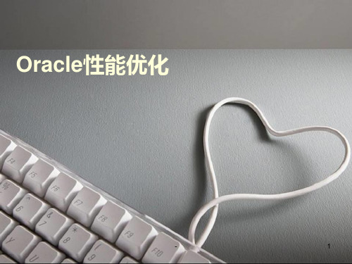 Oracle性能优化PPT课件