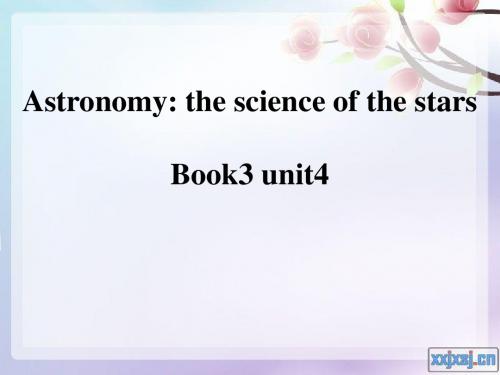 人教新课标book3 unit4知识点