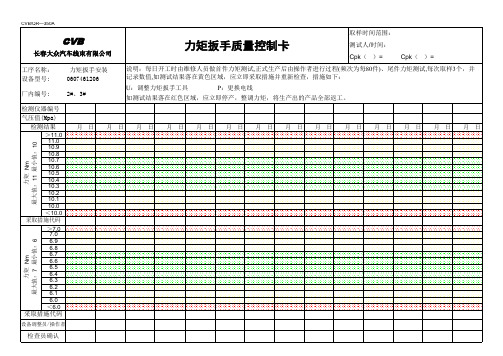 力矩扳手确认记录(新)