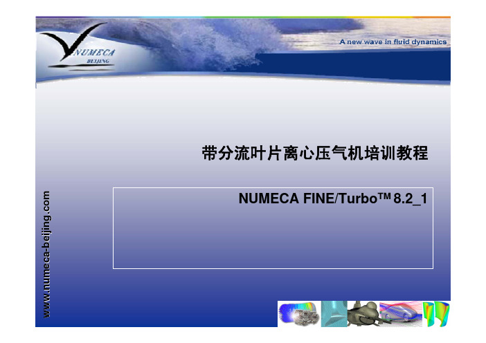 带分流叶片离心压气机叶轮培训教程_V821