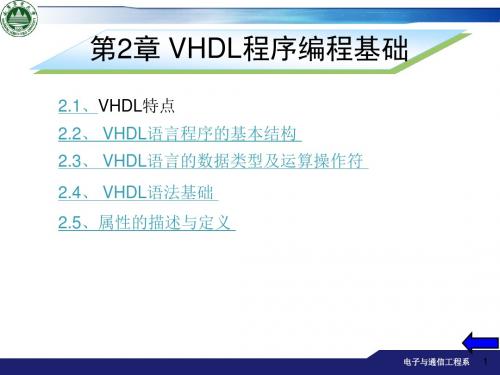 电子设计自动化第二讲